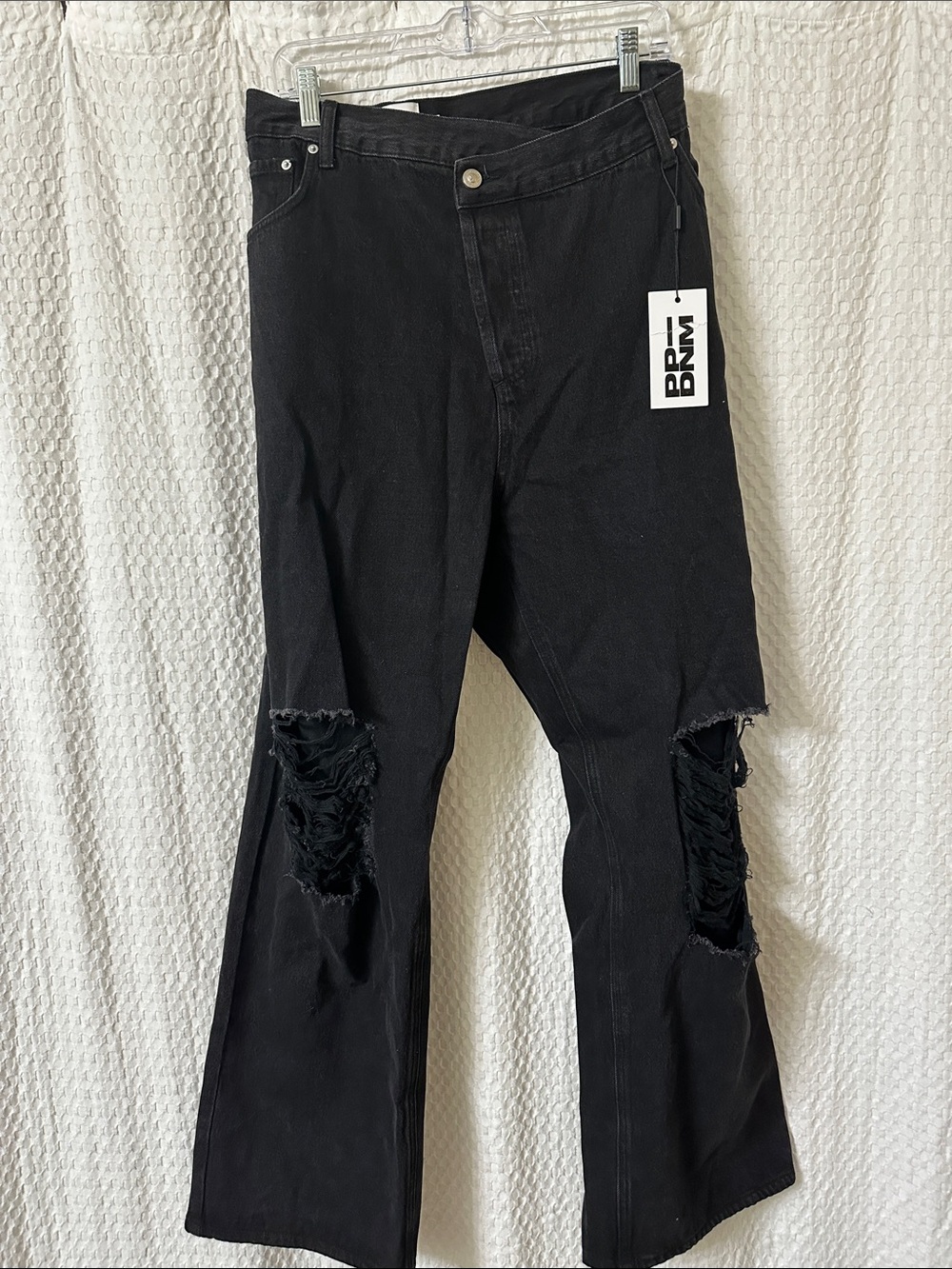Princess Polly Black Distressed Women’s Jeans